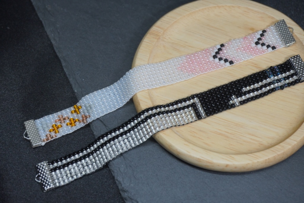 刀剣乱舞 豊後国行平・四天王寺組・小烏とこがらしモチーフブレスレット