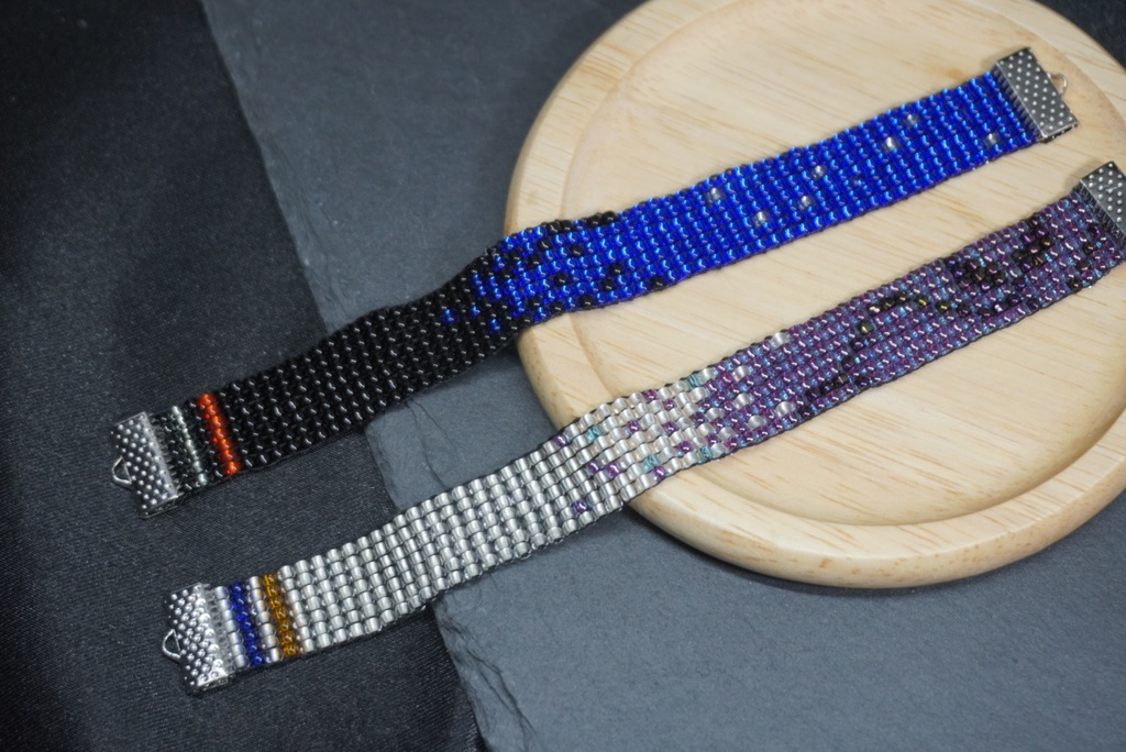 刀剣乱舞 豊後国行平・四天王寺組・小烏とこがらしモチーフブレスレット