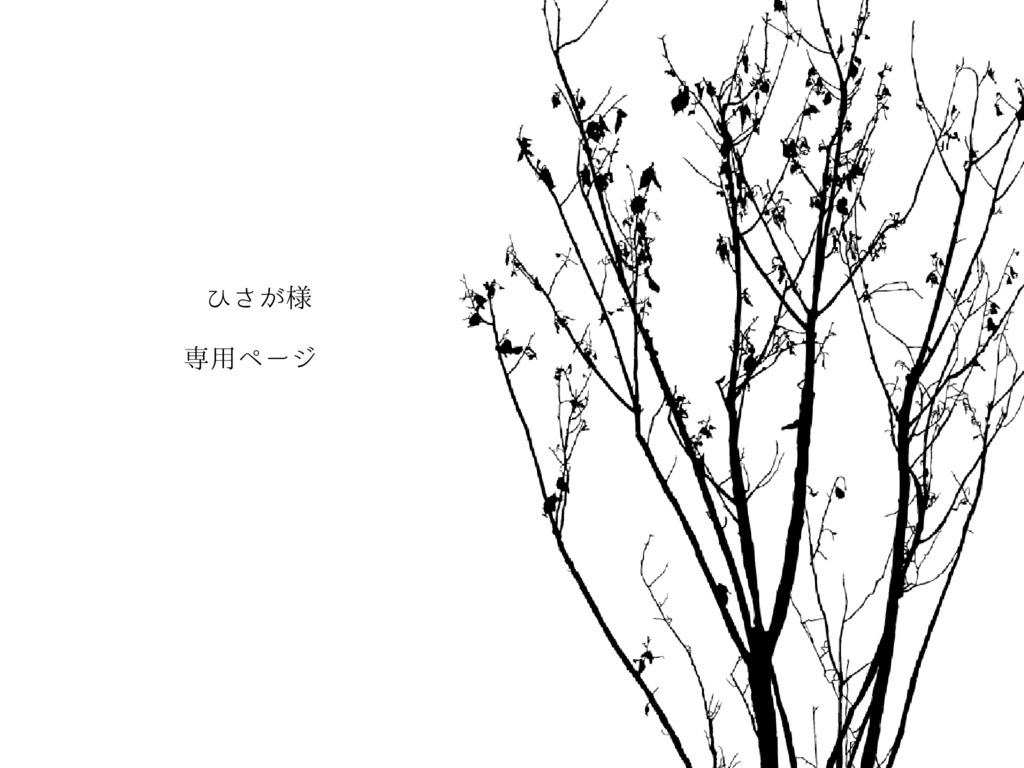 ひさが様　専用ページ