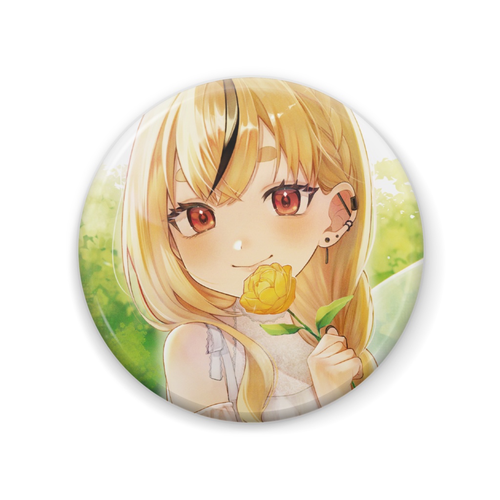 蜜樹める 2周年記念缶バッチA