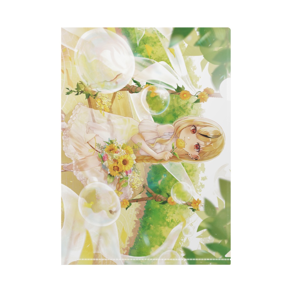 蜜樹める 2周年記念クリアファイル