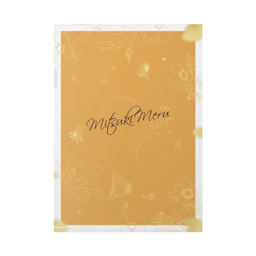 蜜樹める 2周年記念クリアファイル