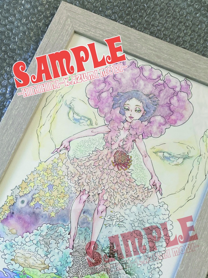 B4イラスト原画『とわ』