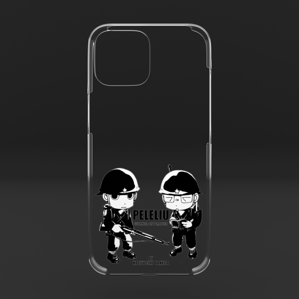 クリアiPhoneケース-田丸と吉敷