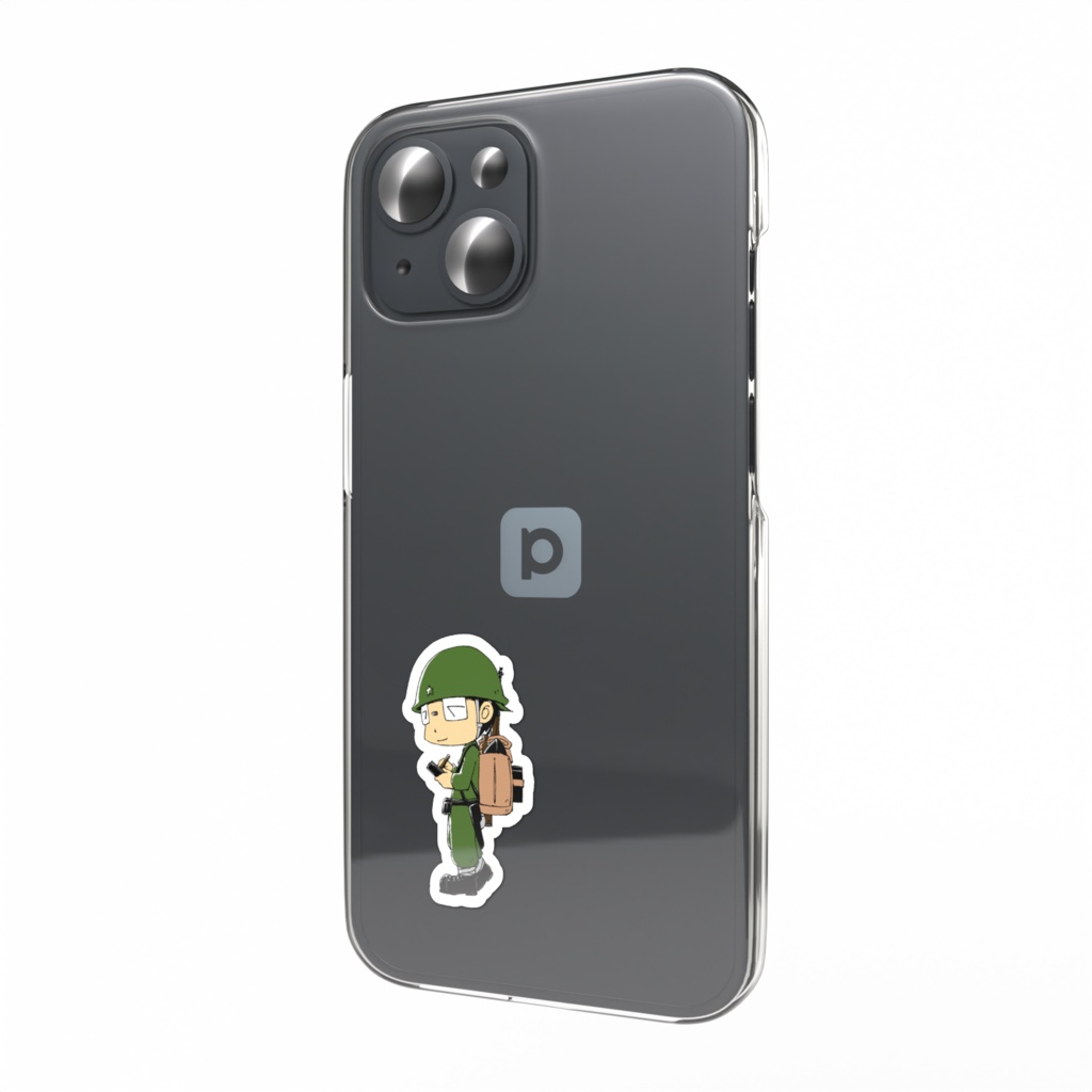 スマホステッカー田丸