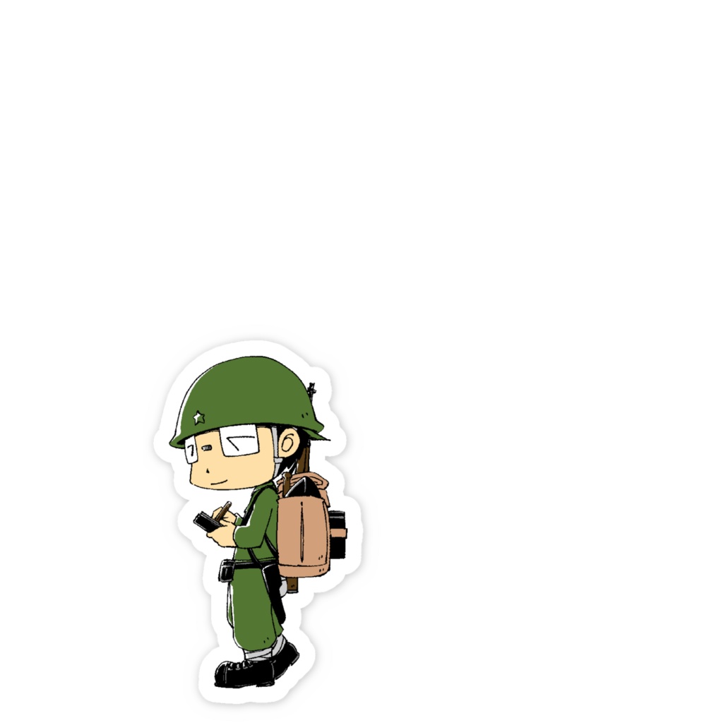 スマホステッカー田丸