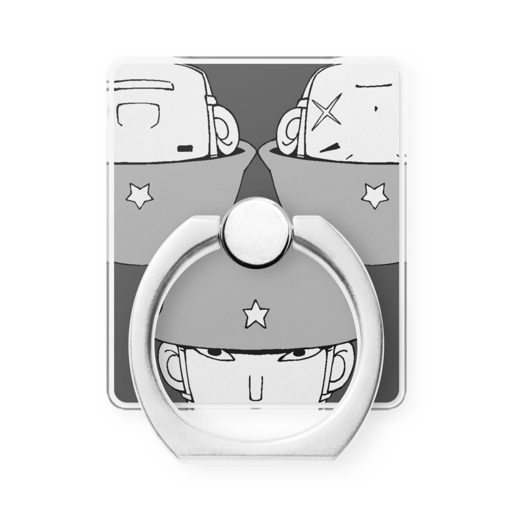 スマホリング　片倉・飛田・多田(モノクロ)