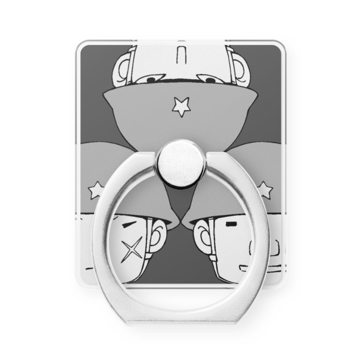 スマホリング 片倉・飛田・多田(モノクロ)