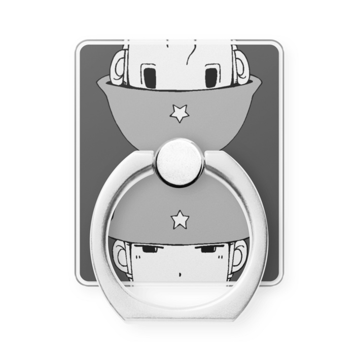 スマホリング 長内・伊東(モノクロ)