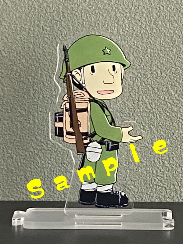 アクリルスタンド長内