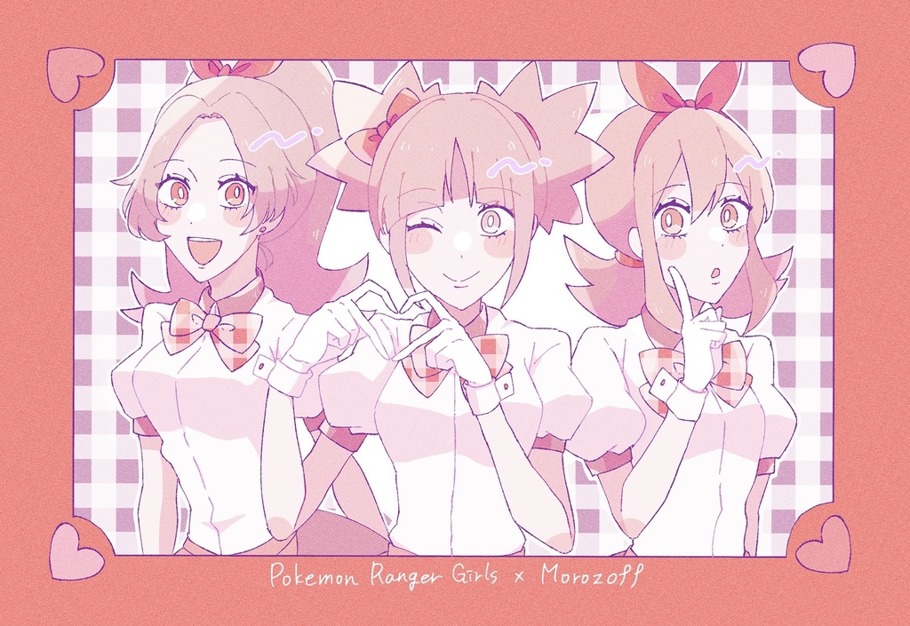 レン女子ズポストカード