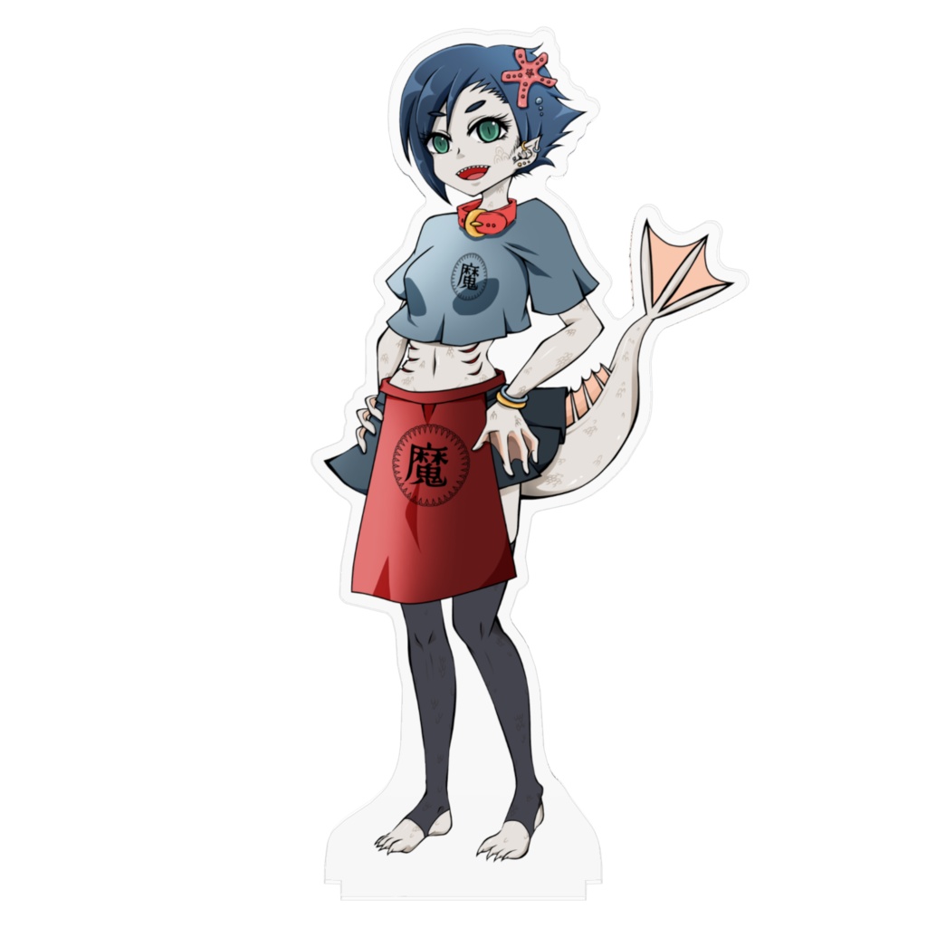 まみむめも!アクリルフィギュア(店主服)