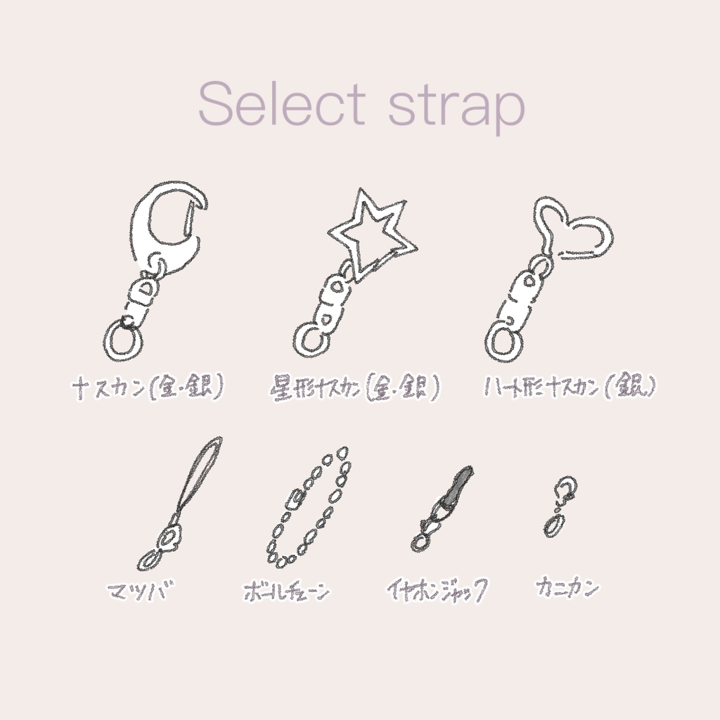 【説明】アクリルキーホルダー受注について