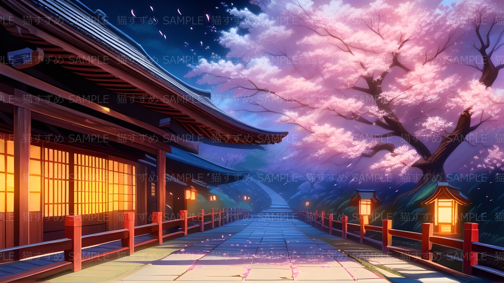 【背景100枚】和風・日本家屋・神社・旅館|1920×1080|著作権フリー|ゲーム/ADV/ノベル/TRPG背景素材