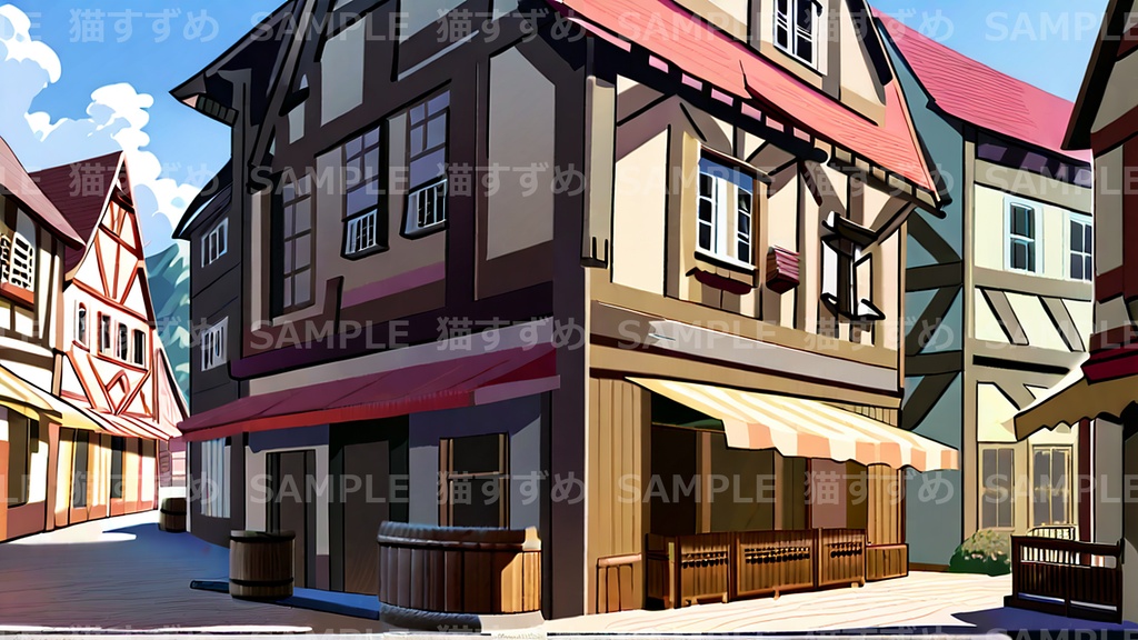 【背景100枚】ファンタジー世界・屋外|城/町/ダンジョン/魔王城|1920×1080|著作権フリー|ゲーム/ADV/ノベル/TRPG背景素材