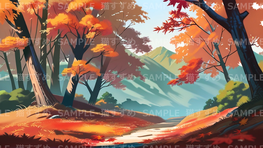 【背景100枚】自然・風景|森/海/桜/紅葉/星空|1920×1080|著作権フリー|ゲーム/ADV/ノベル/TRPG背景素材