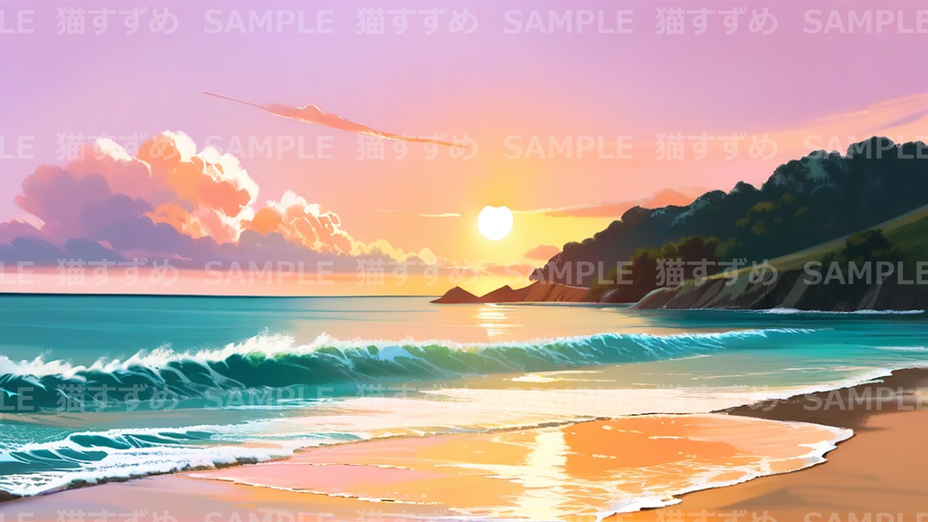 【背景100枚】自然・風景|森/海/桜/紅葉/星空|1920×1080|著作権フリー|ゲーム/ADV/ノベル/TRPG背景素材