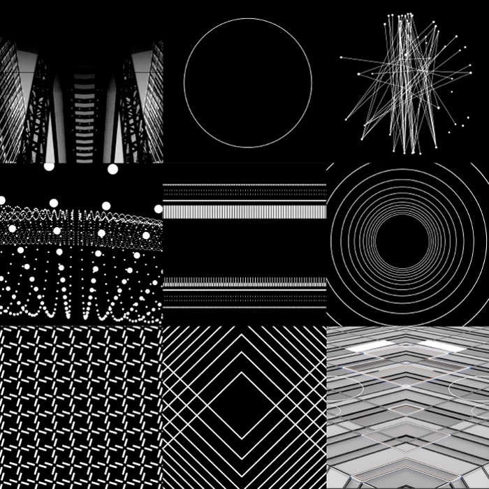 Vj素材 Vj Loops 001 Simple Black White H2kgraphics Booth