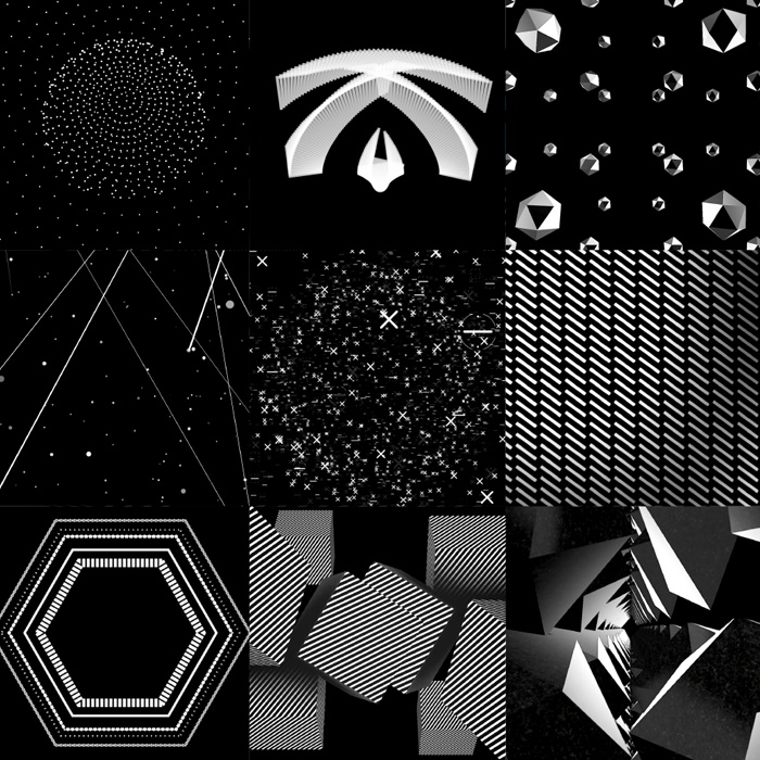 VJ素材 / VJ LOOPS 003:Monochrome
