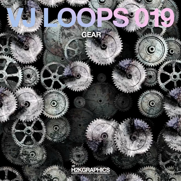 VJ素材 / VJ LOOPS 019:GEAR