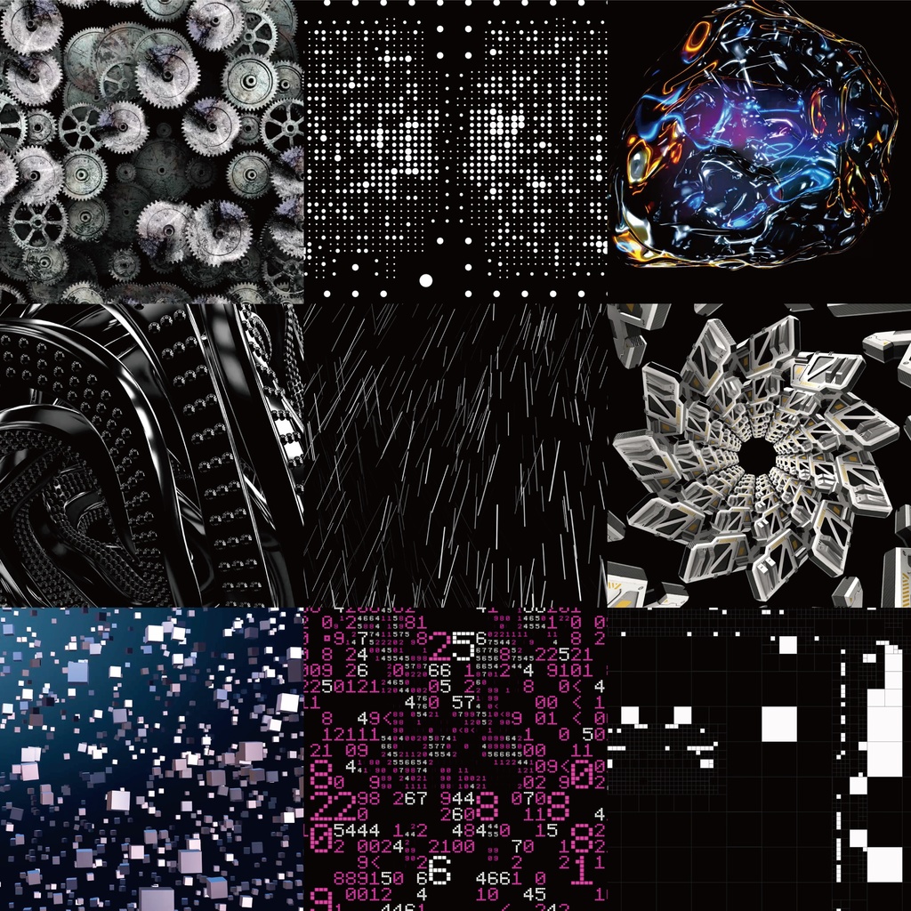 VJ素材 / VJ LOOPS 019:GEAR