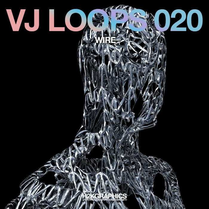 VJ素材 / VJ LOOPS 020:WIRE