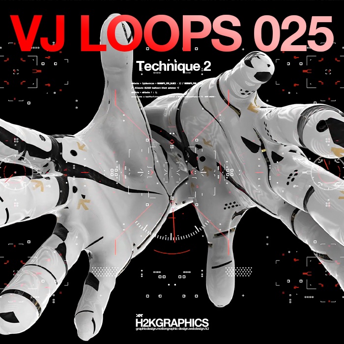 VJ素材 / VJ LOOPS 025:Technique2