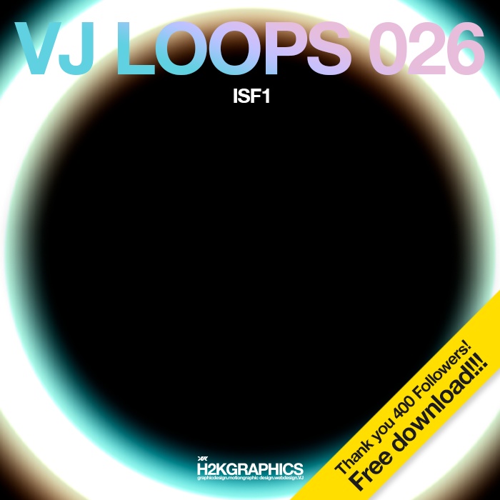 VJ素材 / VJ LOOPS 026:ISF1 / Interactive Shader Format