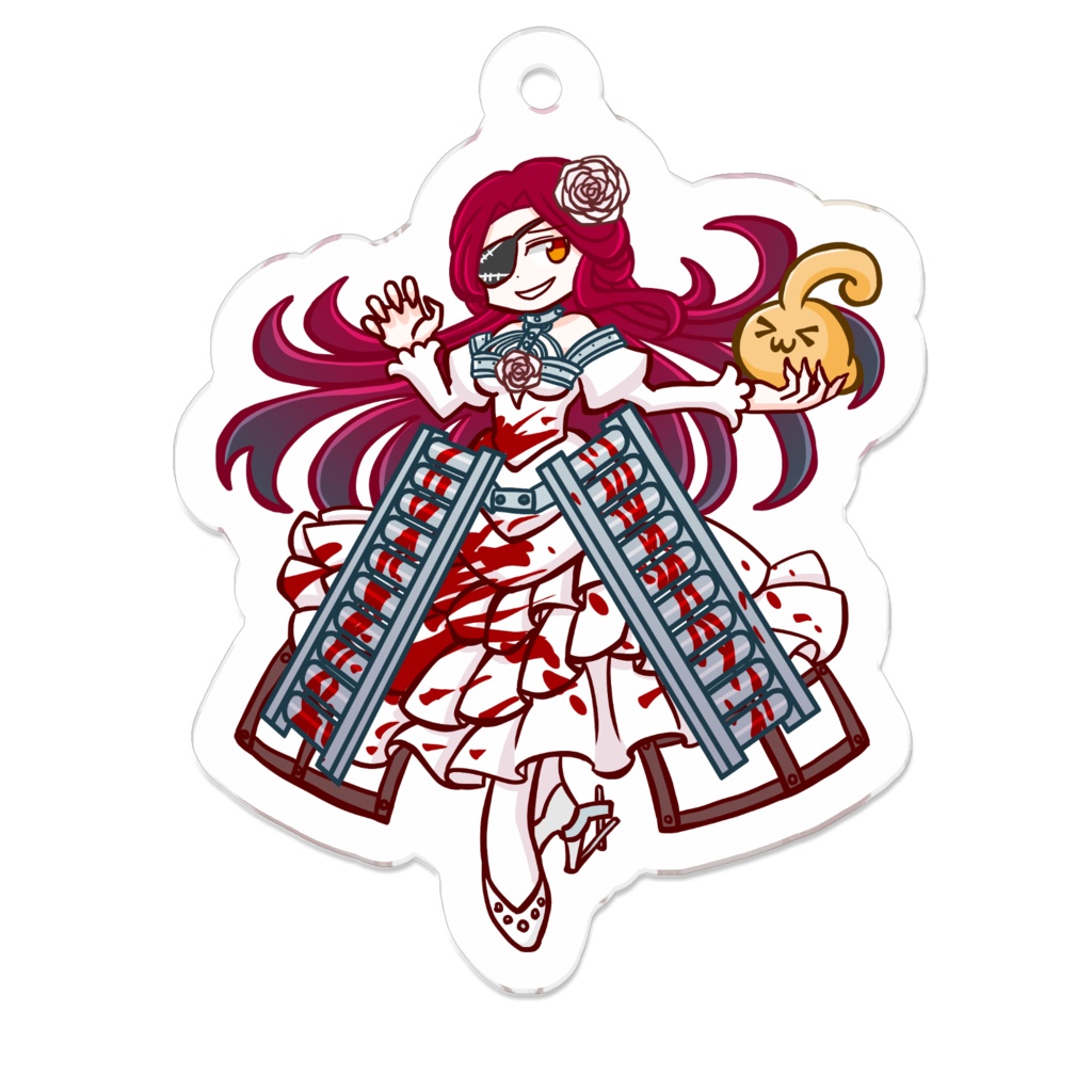 ローラーコンベア【犯人】アクリルキーホルダー