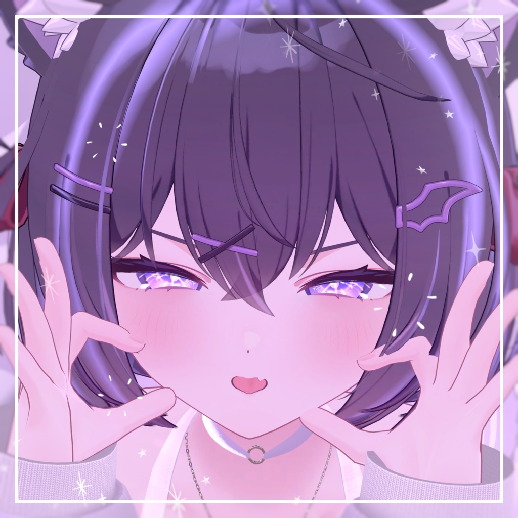 🎆販売記念!無料&SALE!🎆【ショコラ-Chocolat-】星屑花火 Makeup & Eye Texture + Face Anim