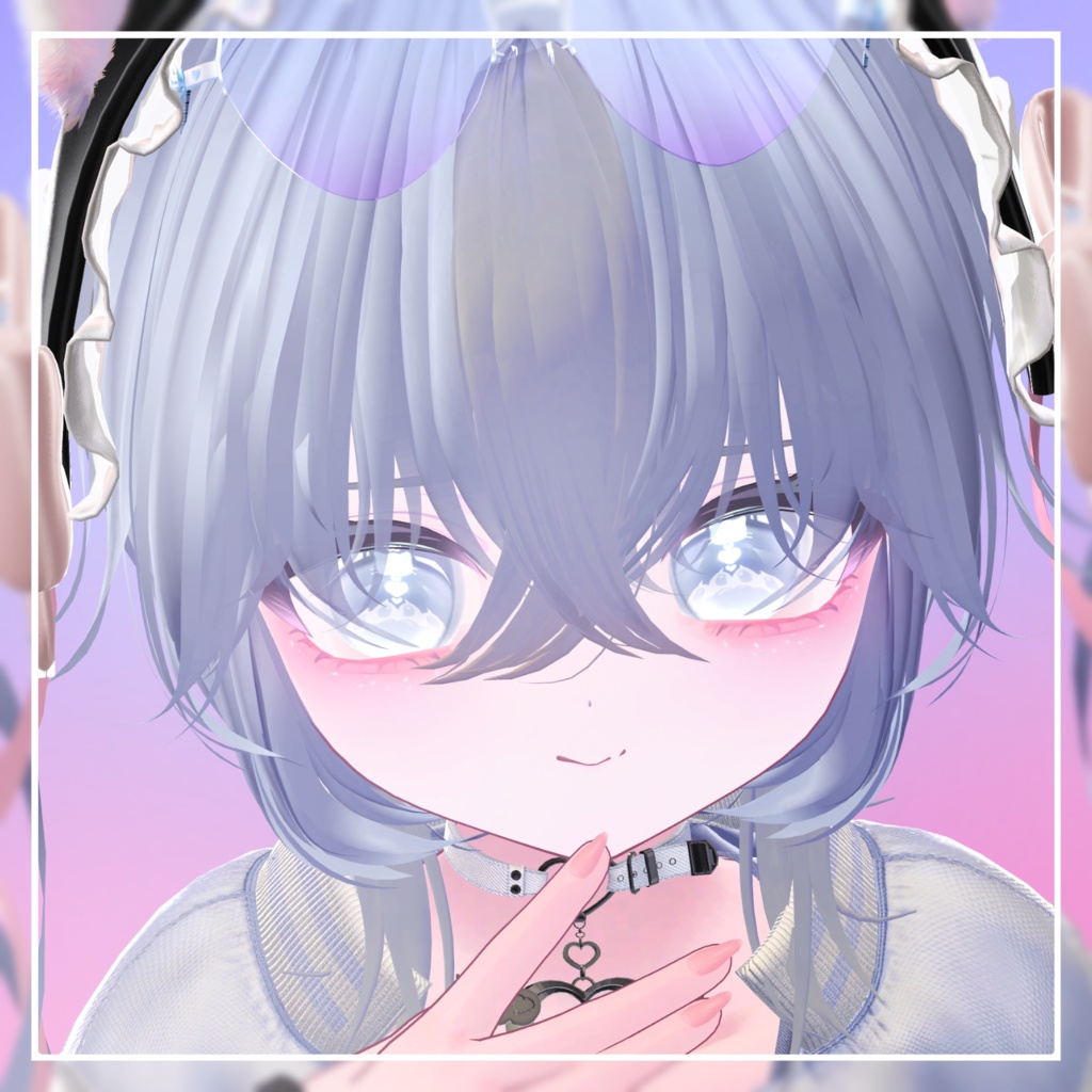 🦑発売記念!無料&セール🐾【5アバター対応】暗闇でほんのり点滅🌟ルミニャスアイ Eye Texture