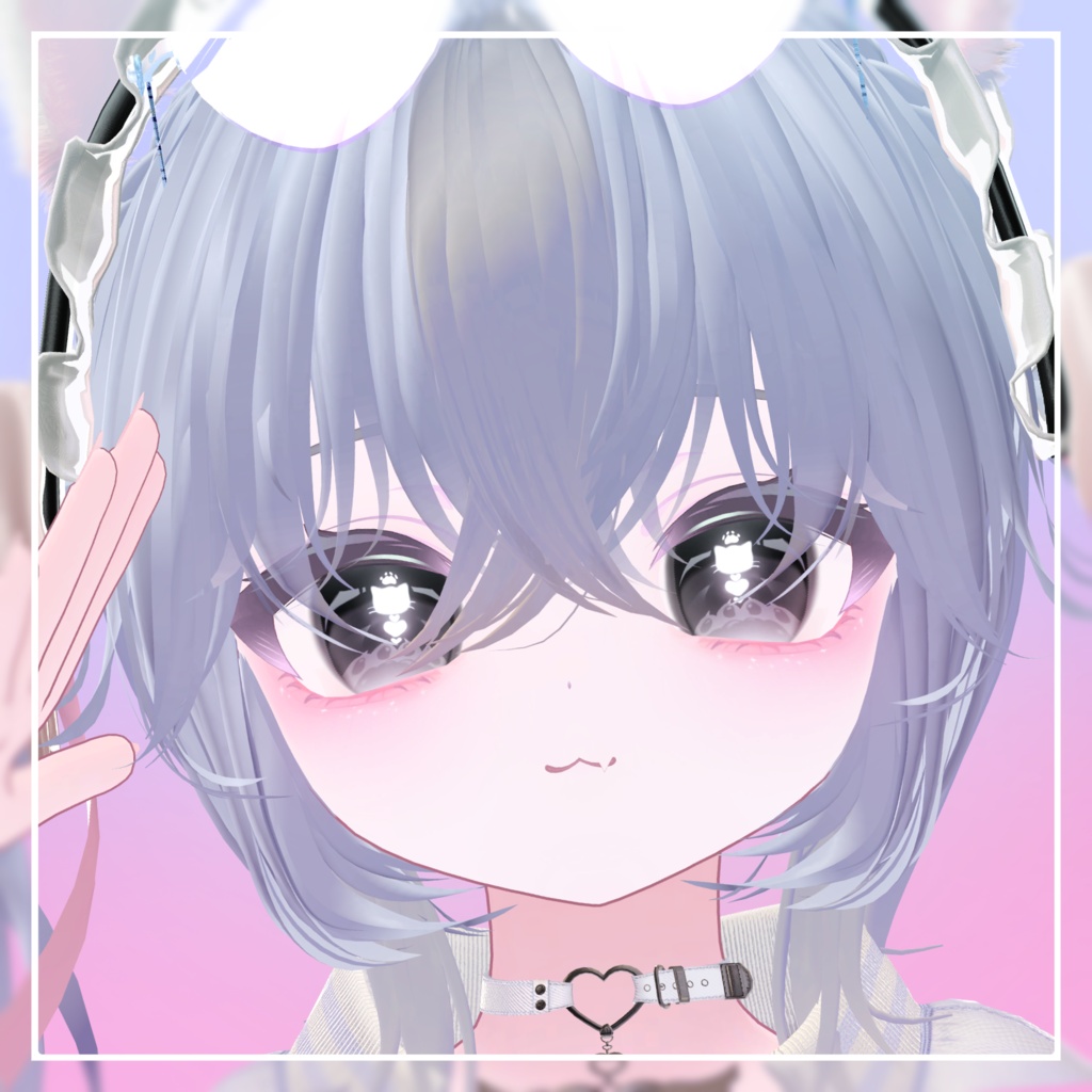 🦑発売記念!無料&セール🐾【5アバター対応】暗闇でほんのり点滅🌟ルミニャスアイ Eye Texture
