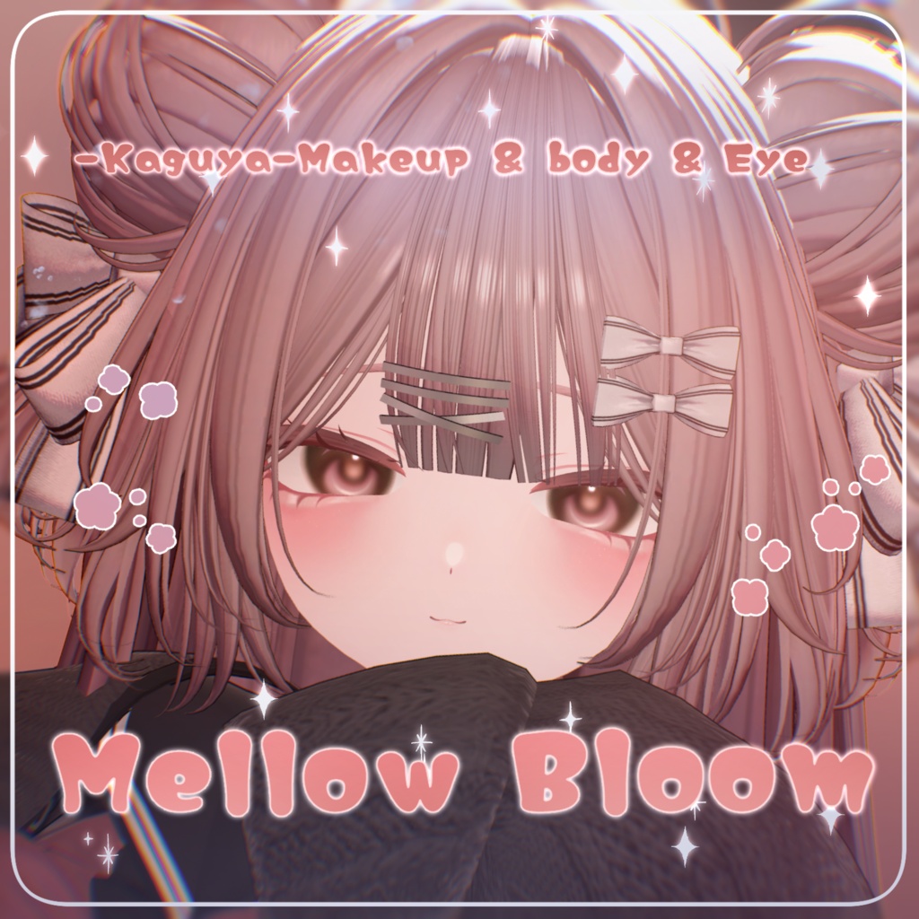 ãèŒå€-Kaguya-ãðŠçºå£²èšå¿µïŒç¡æïŒã»ãŒã«ðŸMellow Bloom Makeup ïŒ body & Eye Texture + Face Anim