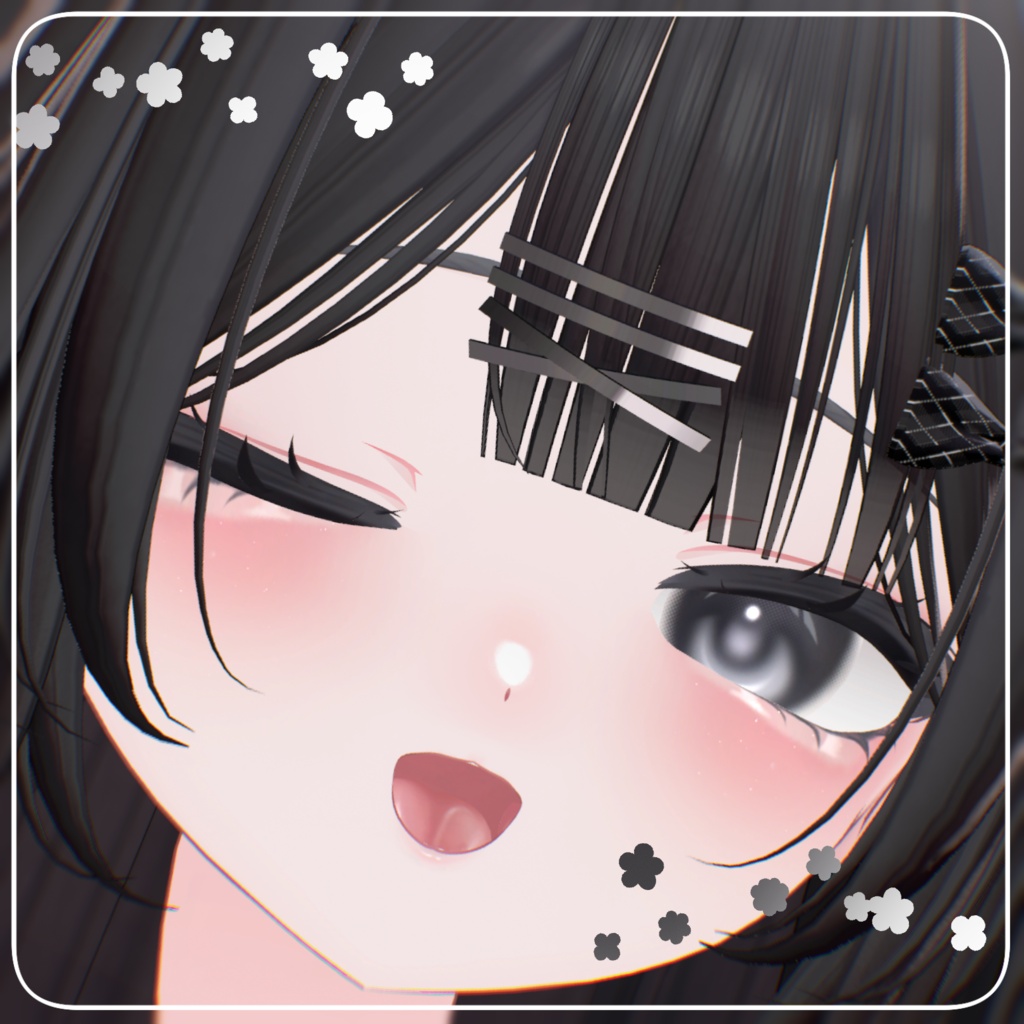 ðŒã¡ã€ã¯ãã¢ã€ãã¯ã¹ãã£ã«ã©ããªè¿œå ðŒãèŒå€-Kaguya-ãMellow Bloom Makeup ïŒ body & Eye Texture + Face Anim