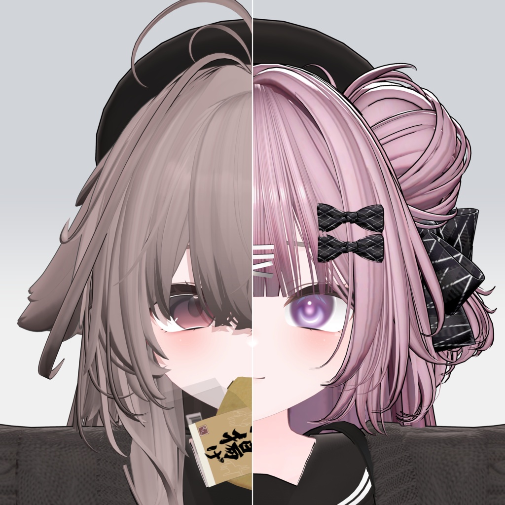 ðŒã¡ã€ã¯ãã¢ã€ãã¯ã¹ãã£ã«ã©ããªè¿œå ðŒãèŒå€-Kaguya-ãMellow Bloom Makeup ïŒ body & Eye Texture + Face Anim