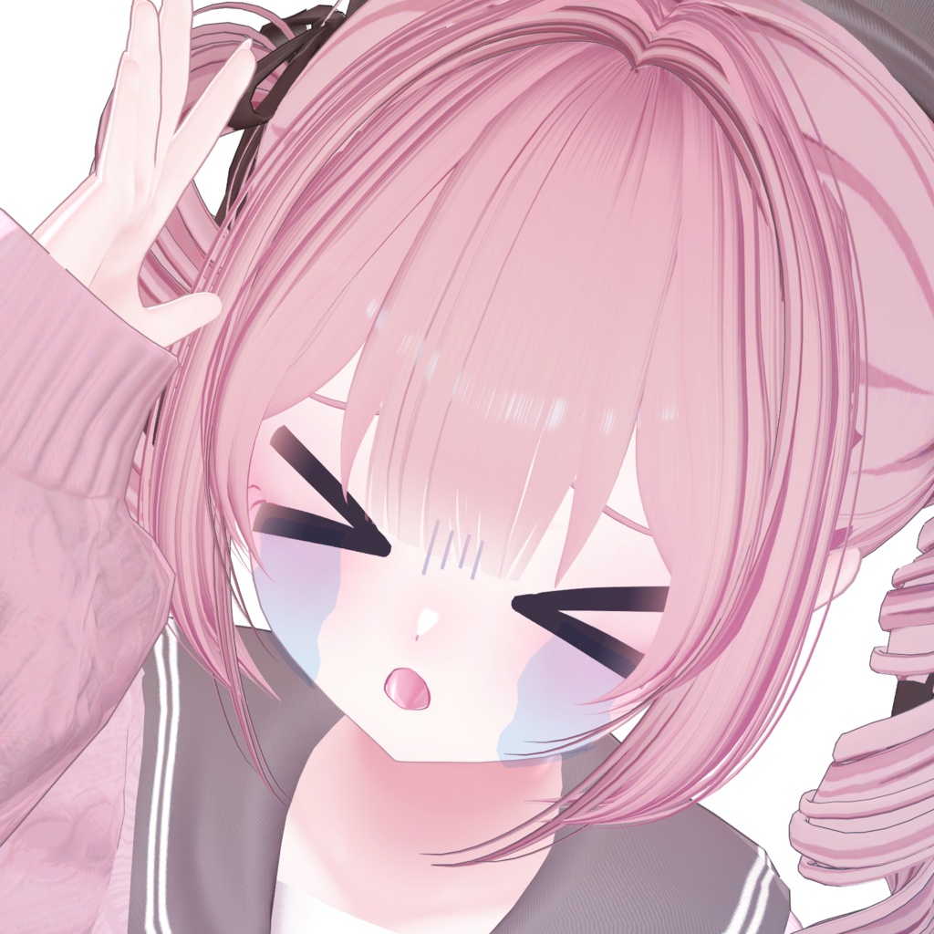 🌼発売記念無料&セール中🌼【ちゆ-Chiyu-】Mellow Bloom Makeup & Eye Texture & Blendshape + Face Anim