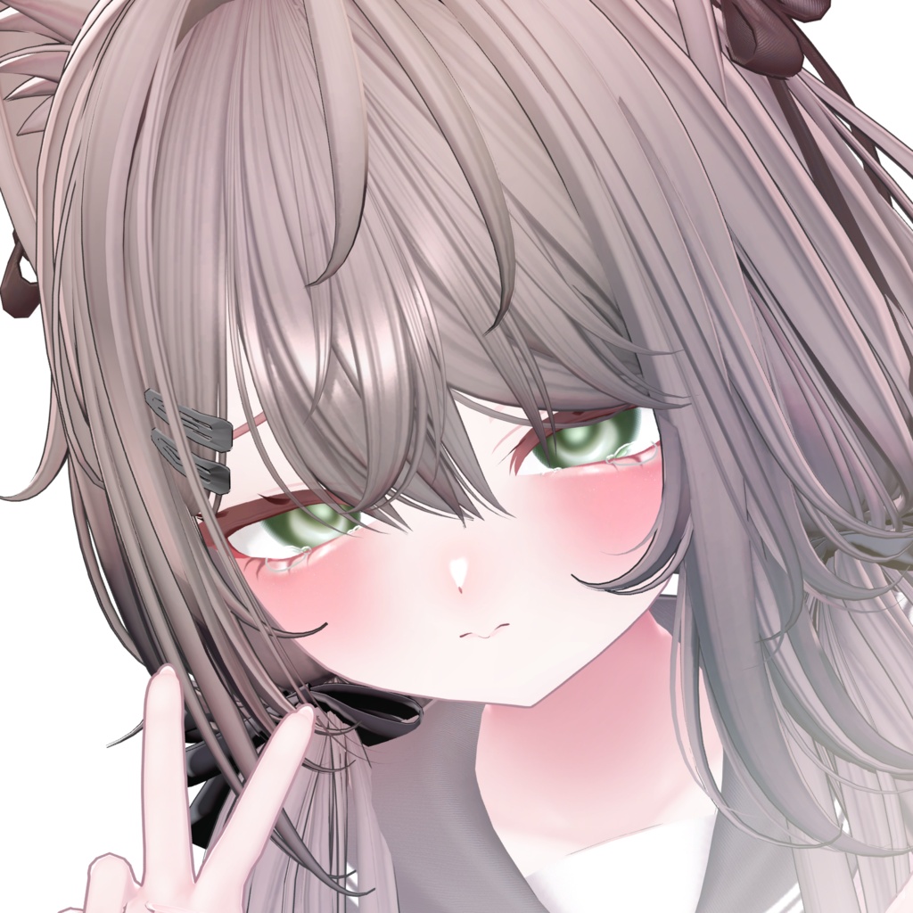 🌼発売記念無料&セール中🌼【ちゆ-Chiyu-】Mellow Bloom Makeup & Eye Texture & Blendshape + Face Anim