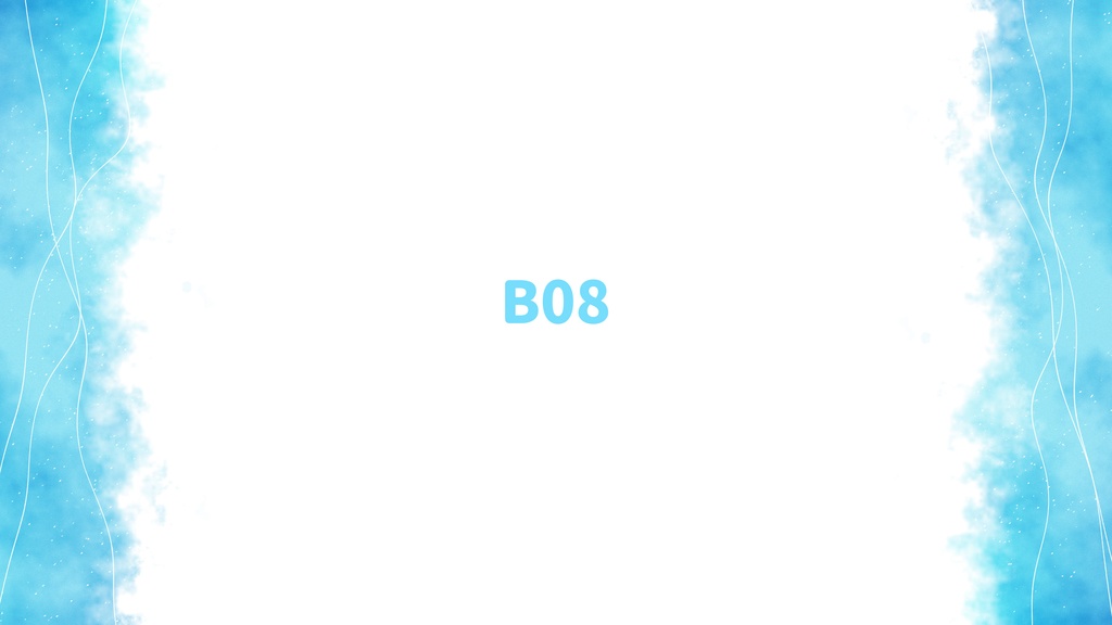 【動く背景】青色の水彩絵の具で塗ったような美しい背景🖌️