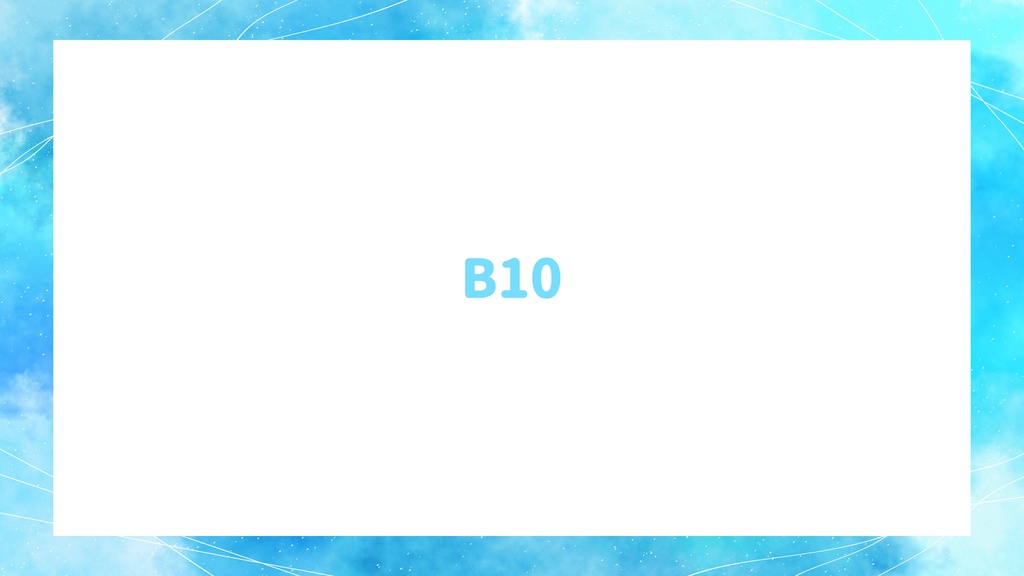 【動く背景】青色の水彩絵の具で塗ったような美しい背景🖌️