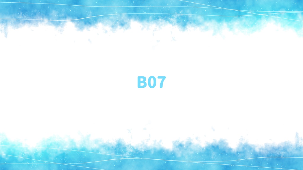 【動く背景】青色の水彩絵の具で塗ったような美しい背景🖌️