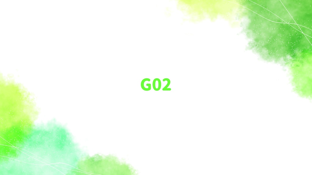 【動く背景】緑色の水彩絵の具で塗ったような美しい背景