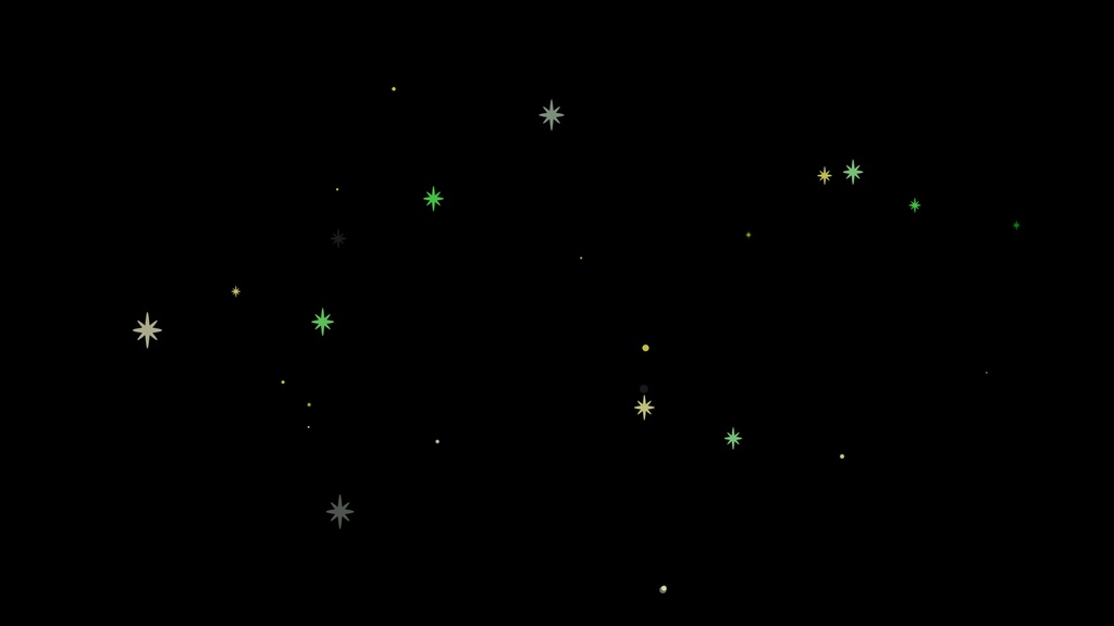 【動くキラキラ素材】可愛いキラキラの光で動画を演出✨背景透過で使いやすい映像素材です🌟