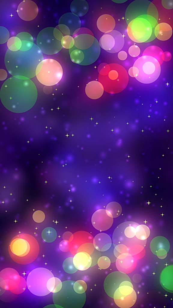 縦横各4種【ループ背景映像素材】幻想的なイルミネーションのシームレスなループ背景アニメーション