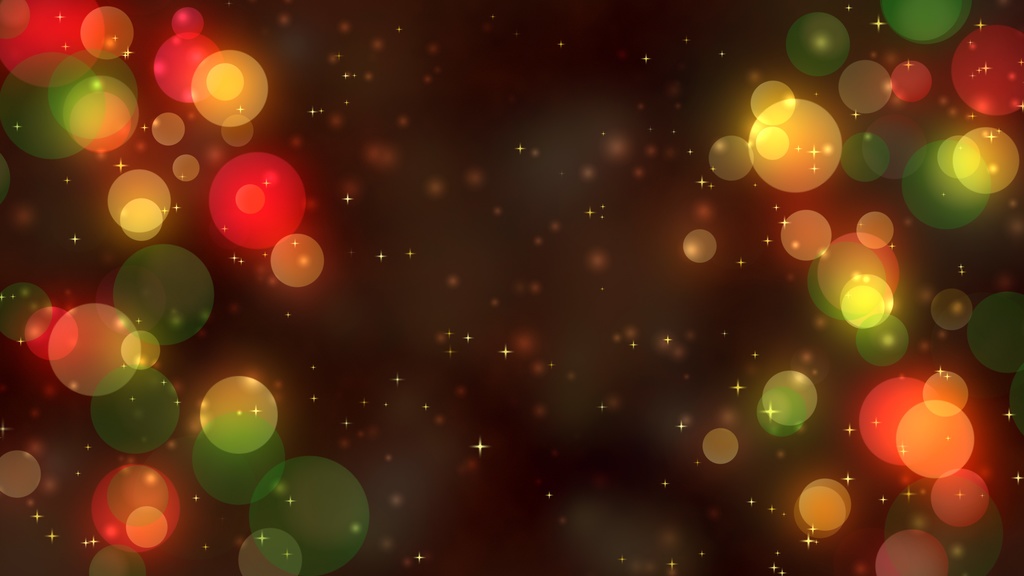 縦横各4種【ループ背景映像素材】幻想的なイルミネーションのシームレスなループ背景アニメーション