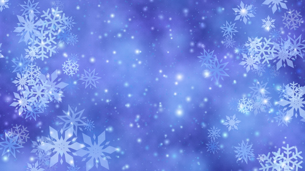 縦横各7種【ループ動画】美しく輝く雪の背景アニメーション/VJ/MV/配信/10s