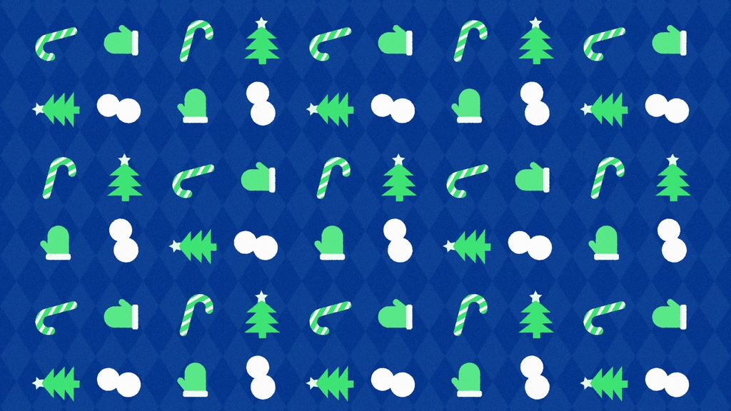 30秒ループ背景3種【クリスマスアニメーション壁紙】