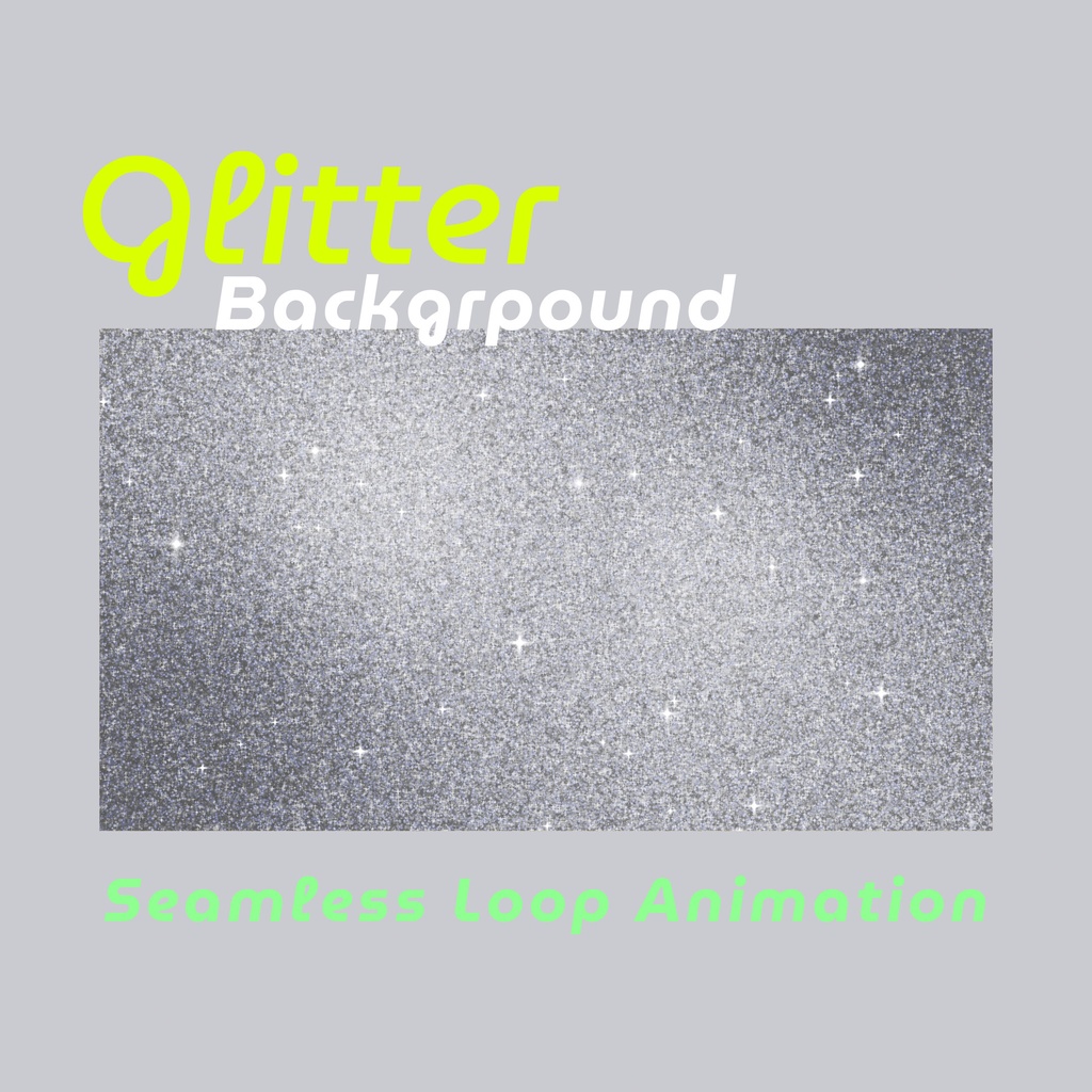 【キラキラ背景ループmp4】縦横6カラー/ゴージャスな演出にピッタリな派手派手キラキラ・シームレスループアニメーション