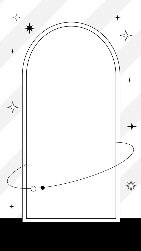 【配信向け素材セット】惑星デザインのかわいい背景アニメーション& 動く透過テキスト・縦横各5種・mp4