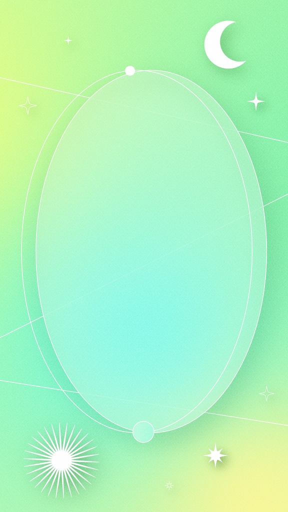 【配信向け素材セット】惑星デザインのかわいい背景アニメーション& 動く透過テキスト・縦横各5種・mp4