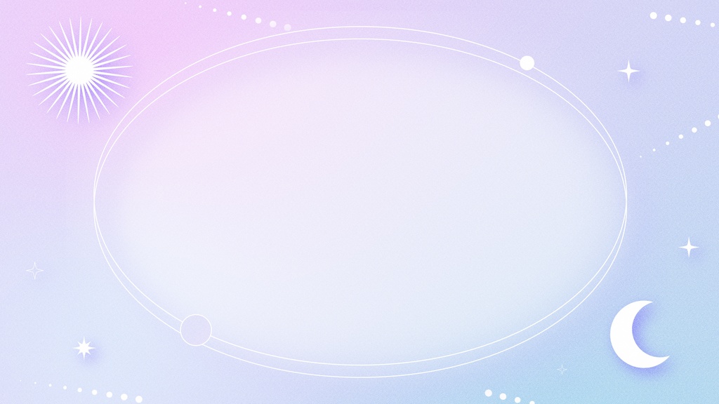 【配信向け素材セット】惑星デザインのかわいい背景アニメーション& 動く透過テキスト・縦横各5種